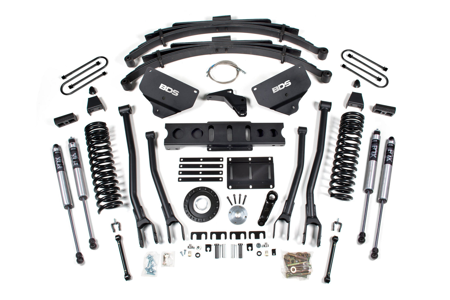 BDS Suspension 8 Inch Lift Kit w/ 4-Link | Ram 3500 (13-18) 4WD | Diesel