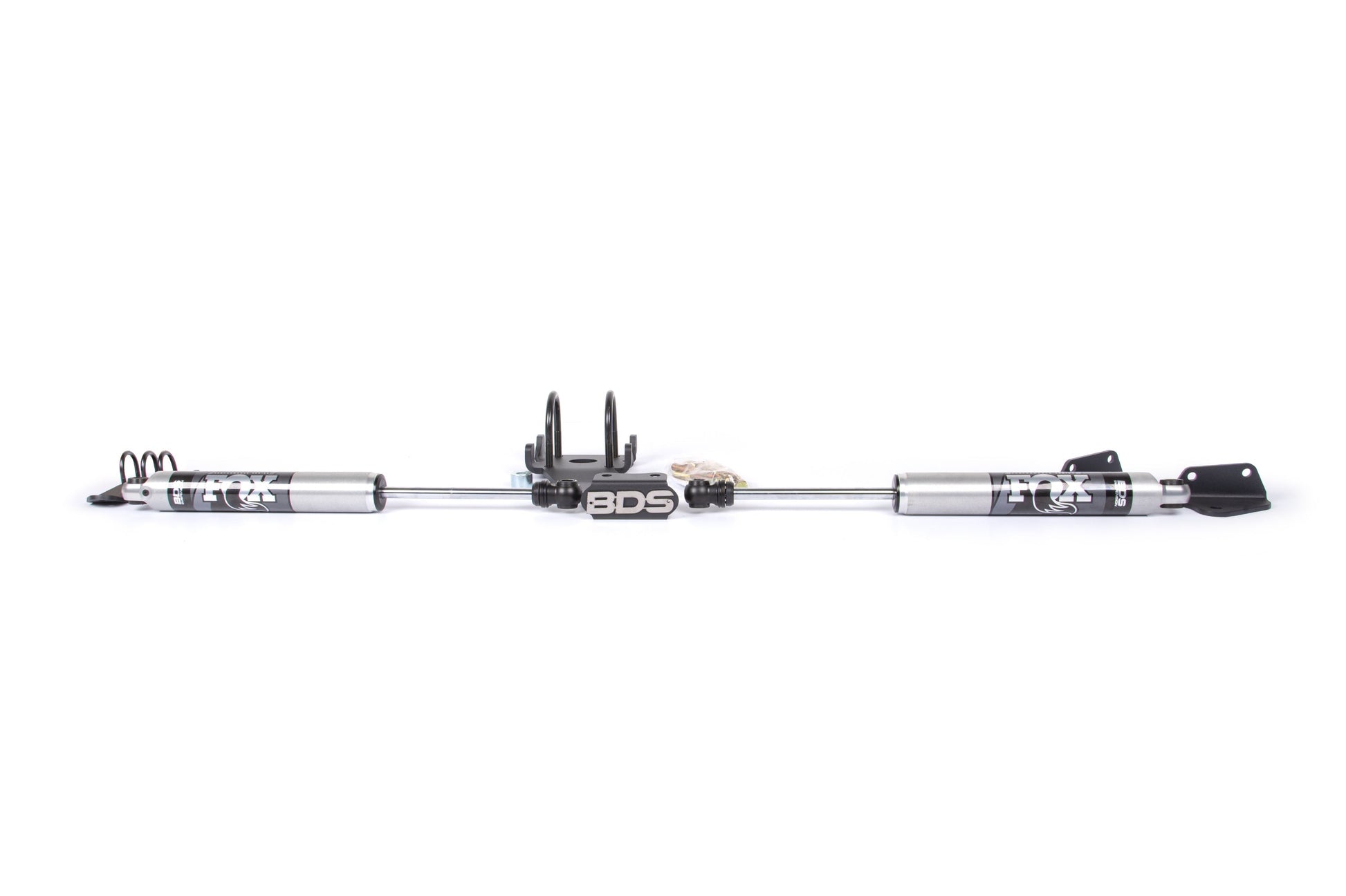BDS Suspension Dual Steering Stabilizer Kit w/ FOX 2.0 Performance Shocks | T-Style Steering | Dodge Ram 2500 (08-13) and 2500 (08-12) 4WD - Trucks R Us