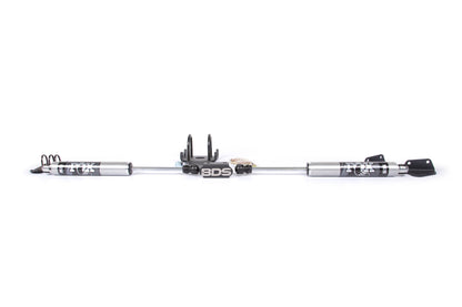 BDS Suspension Dual Steering Stabilizer Kit w/ FOX 2.0 Performance Shocks | T-Style Steering | Dodge Ram 2500 (08-13) and 2500 (08-12) 4WD