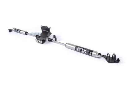 BDS Suspension Dual Steering Stabilizer Kit w/ FOX 2.0 Performance Shocks | T-Style Steering | Ram 2500 (19-26) and 3500 (19-24) 4WD