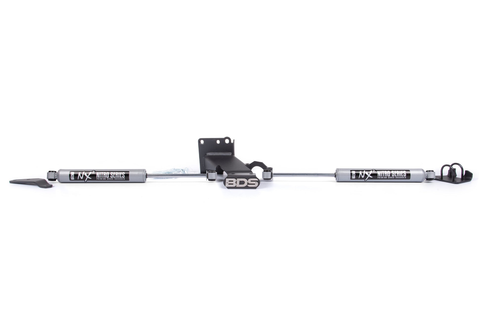BDS Suspension Dual Steering Stabilizer Kit w/ NX2 Shocks | Ram 2500 (14-18) and 3500 (13-18) 4WD - Trucks R Us