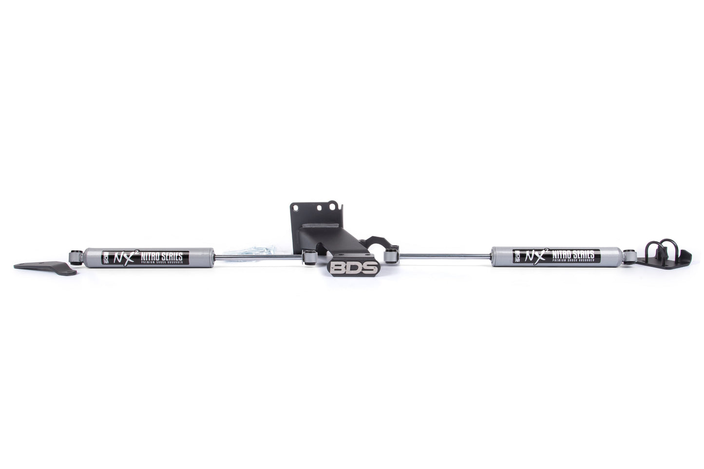 BDS Suspension Dual Steering Stabilizer Kit w/ NX2 Shocks | T-Style Steering | Ram 2500 (19-25) and 3500 (19-24) 4WD