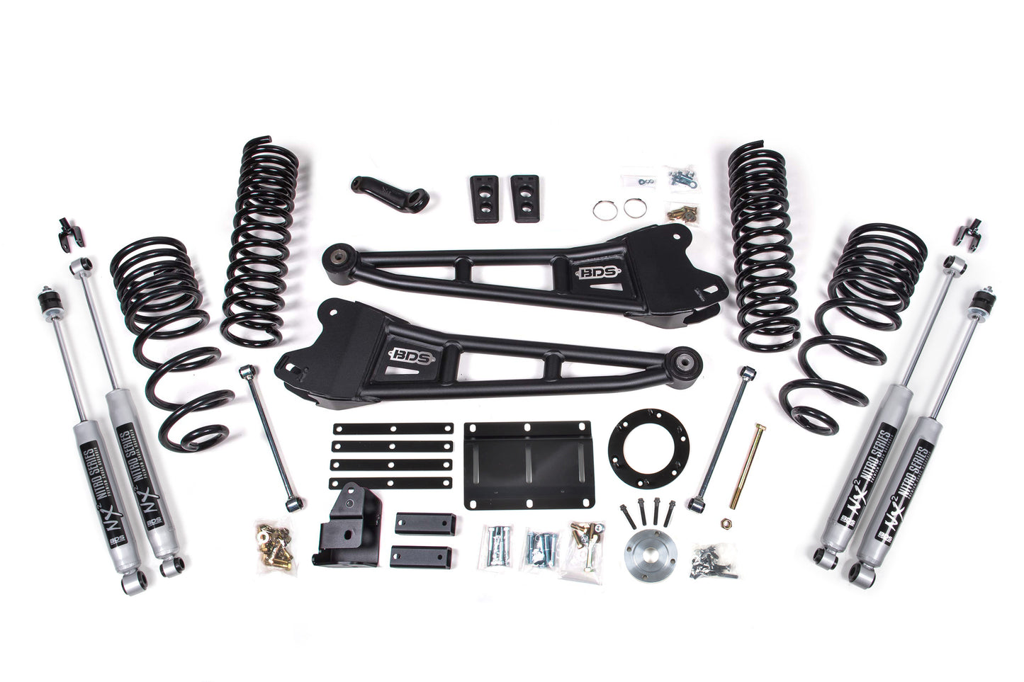 BDS Suspension 6 Inch Lift Kit w/ Radius Arm | Ram 2500 (14-18) 4WD | Diesel