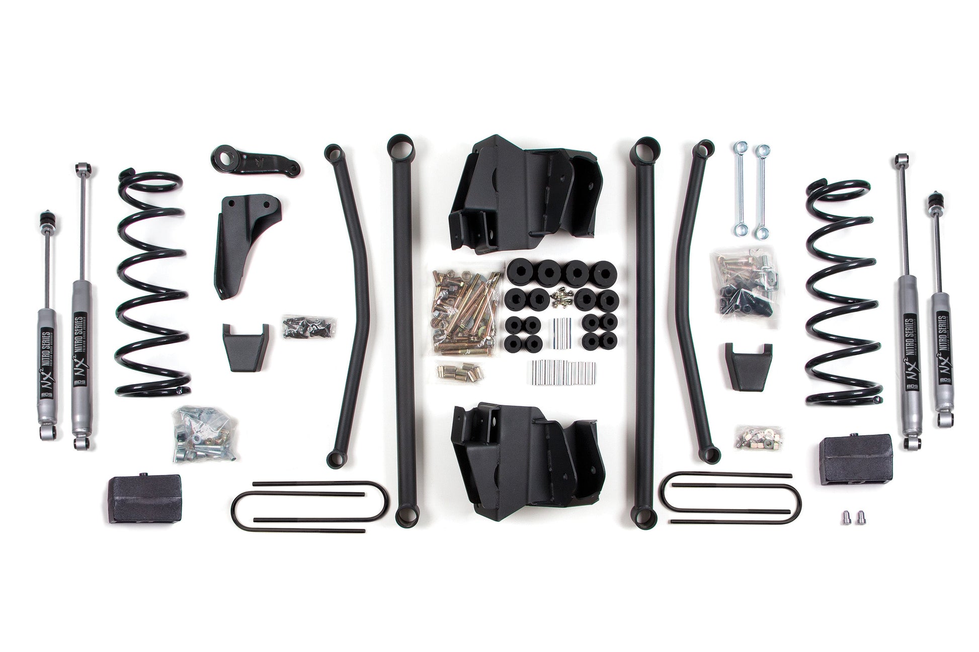 BDS Suspension 4 Inch Lift Kit | Long Arm | Dodge Ram 2500 Power Wagon (2008) 4WD | Gas - Trucks R Us
