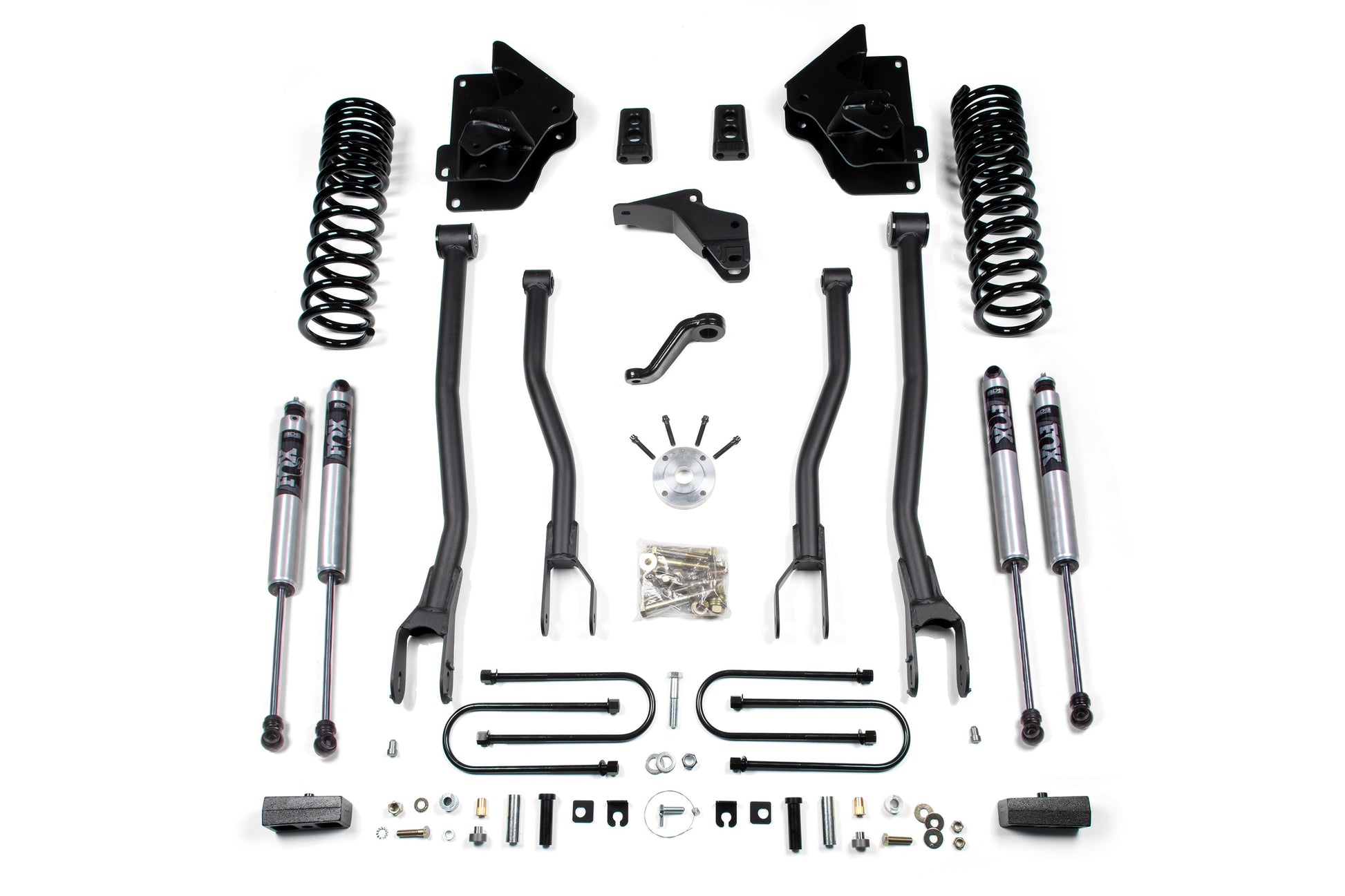 BDS Suspension 4 Inch Lift Kit w/ 4-Link | Ram 3500 (13-18) 4WD | Gas - Trucks R Us