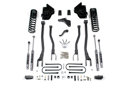 BDS Suspension 4 Inch Lift Kit w/ 4-Link | Ram 3500 (13-18) 4WD | Diesel