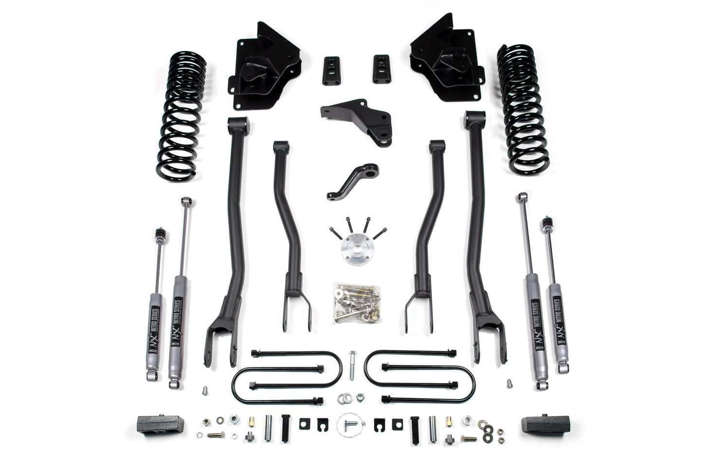 BDS Suspension 4 Inch Lift Kit w/ 4-Link | Ram 3500 (13-18) 4WD | Diesel - Trucks R Us