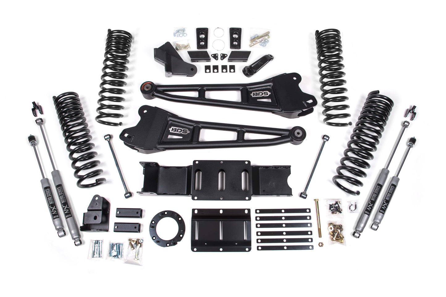 BDS Suspension 6 Inch Lift Kit w/ Radius Arm | Ram 2500 (19-24) 4WD | Diesel