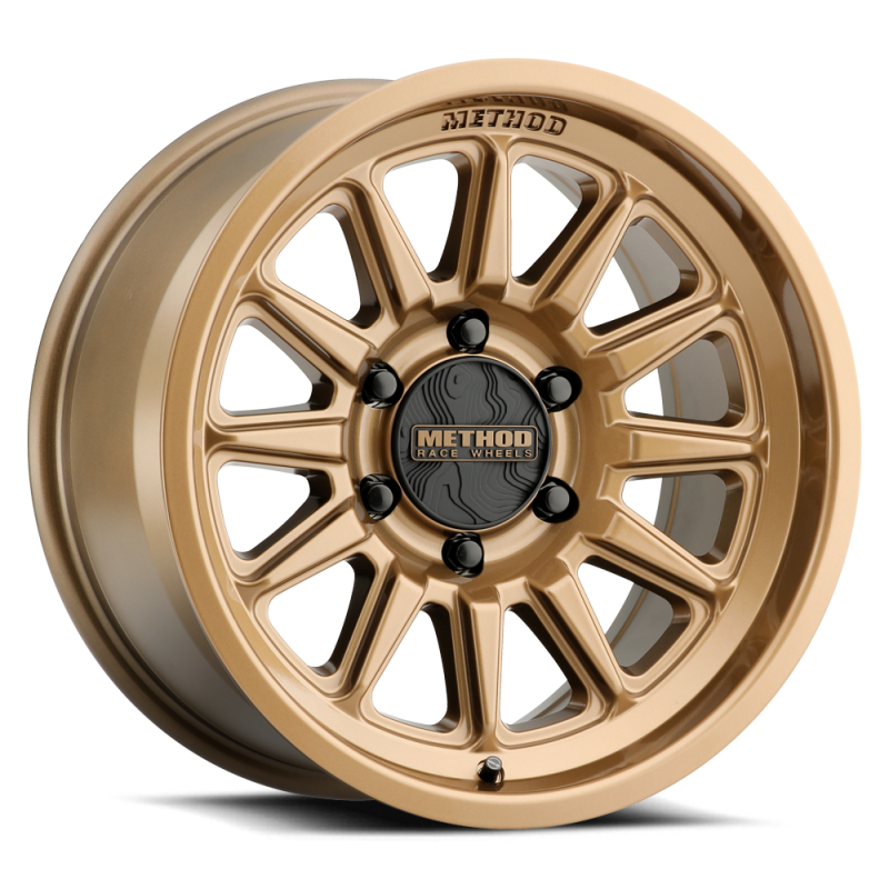 Method Race Wheels MR323 | 17x8.5 | +25mm (5.7" BS) | 6x5.5 Bolt Pattern - Gloss Bronze