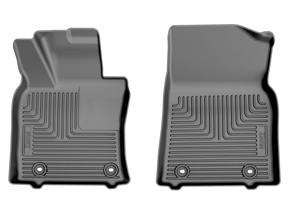 Husky Liners WeatherBeater Front Floor Liners - 2 Piece Fits 2019-2025 Lexus ES350, 2021-2025 ES250