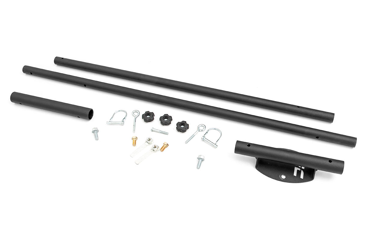 Rough Country Universal Bed Rail Flag Pole Holder - Mount & Flag Pole