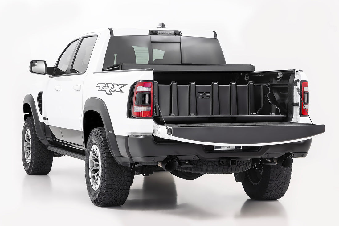Rough Country Truck Bed Cargo Storage Box | Easy Access | 56” Wide | Fits Full-Sized Trucks