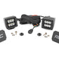 Rough Country LED Ditch Light Kit | Ford Bronco 4WD (2021-2026) - Black Series w/ Spot Beam