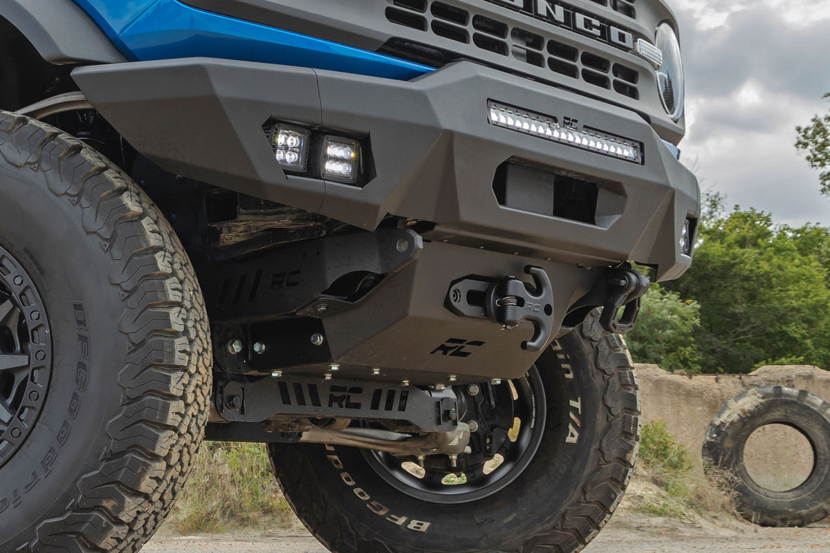 Rough Country Hidden Winch Mount | Ford Bronco 4WD (2021-2026)