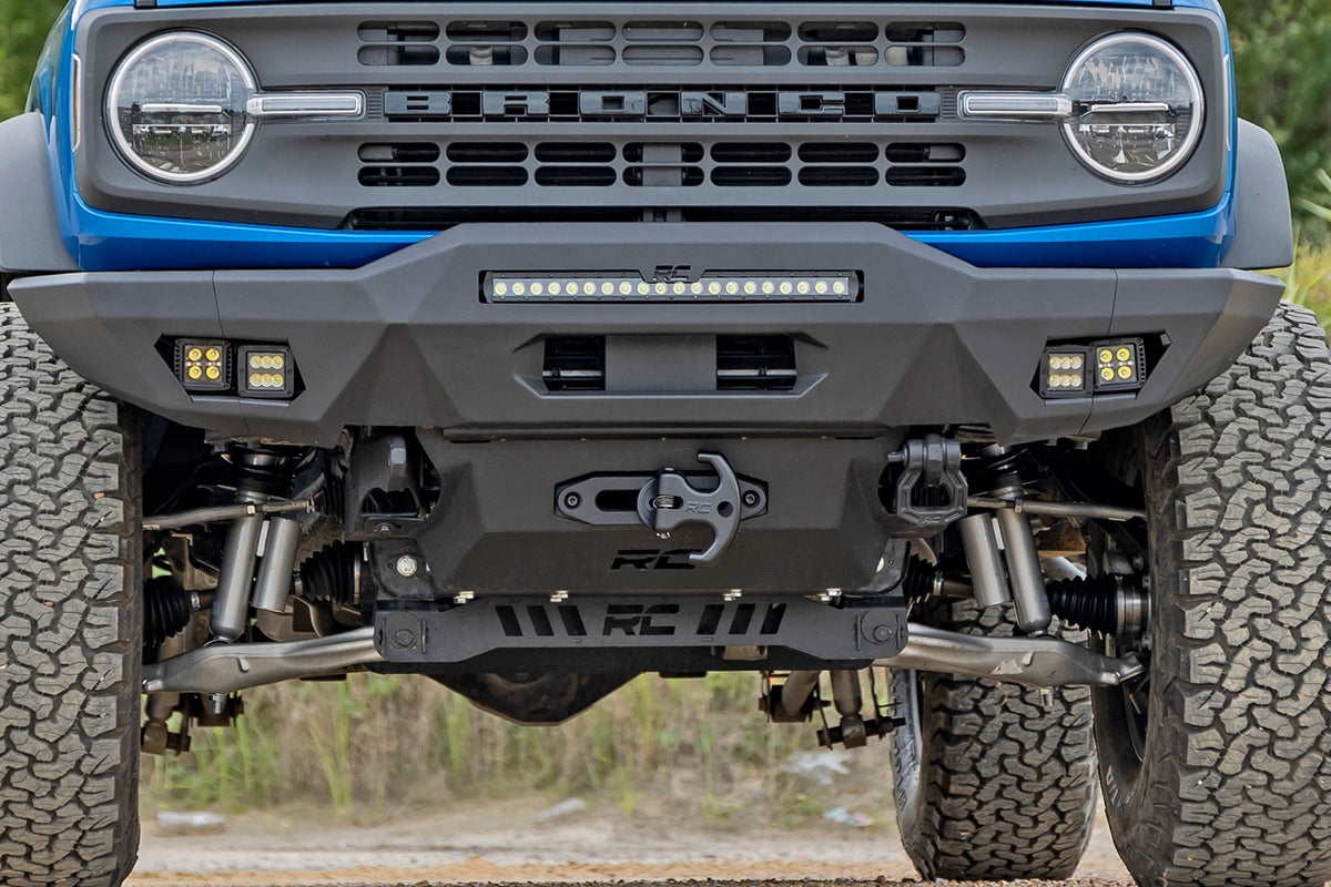 Rough Country Hidden Winch Mount | Ford Bronco 4WD (2021-2026)