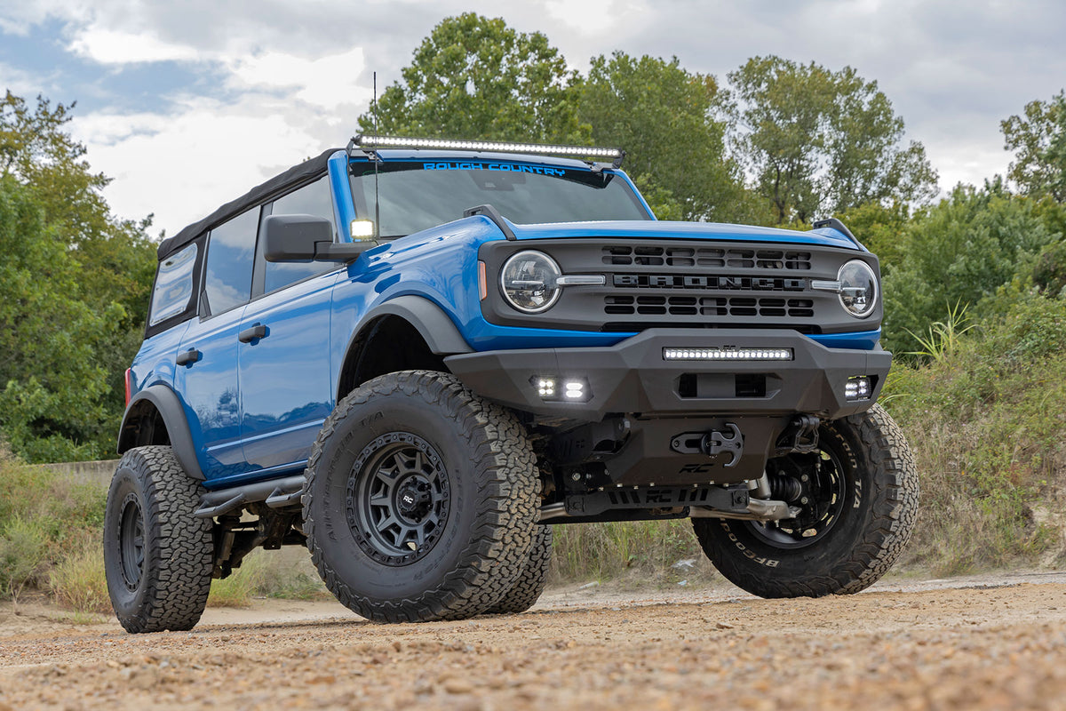Rough Country Hidden Winch Mount | Ford Bronco 4WD (2021-2026)