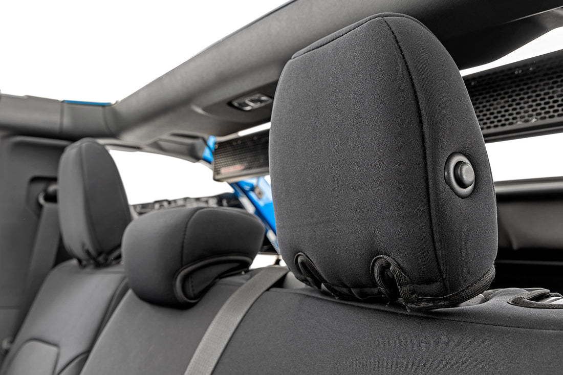 Rough Country Seat Covers | Ford Bronco 4WD (2021-2026)