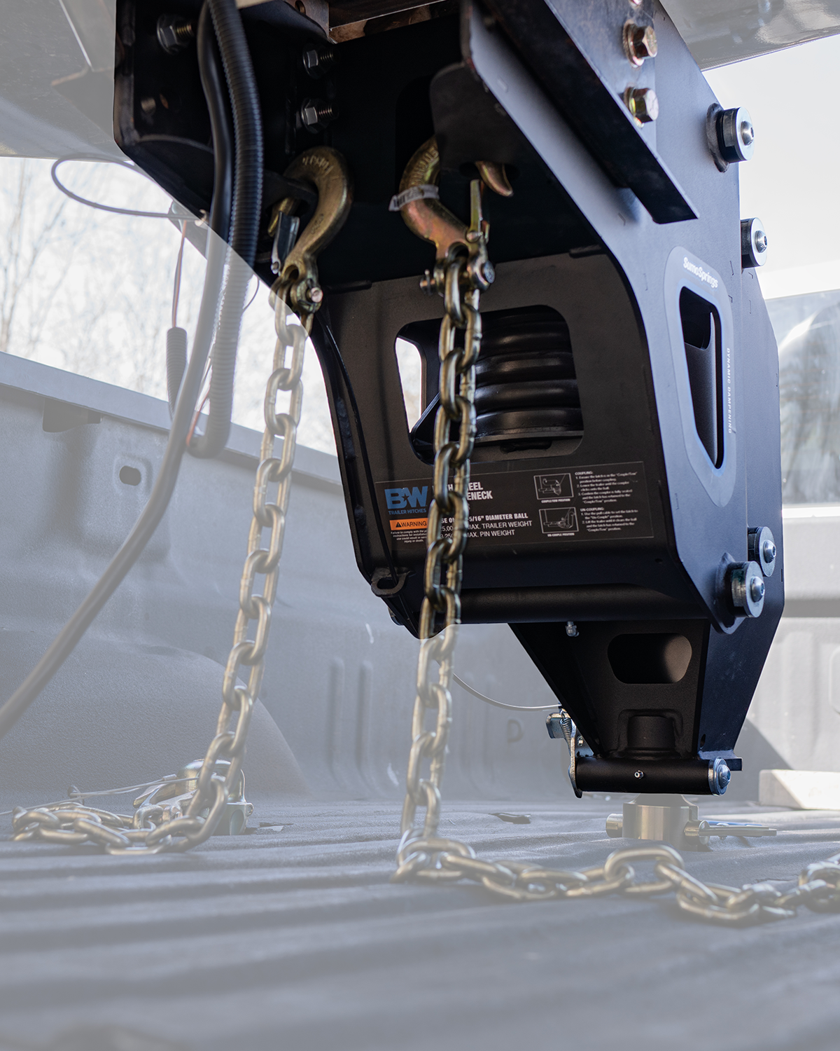 B&W Trailer Hitches 25K Fifth Wheel To Gooseneck Adapter - RVGN3154