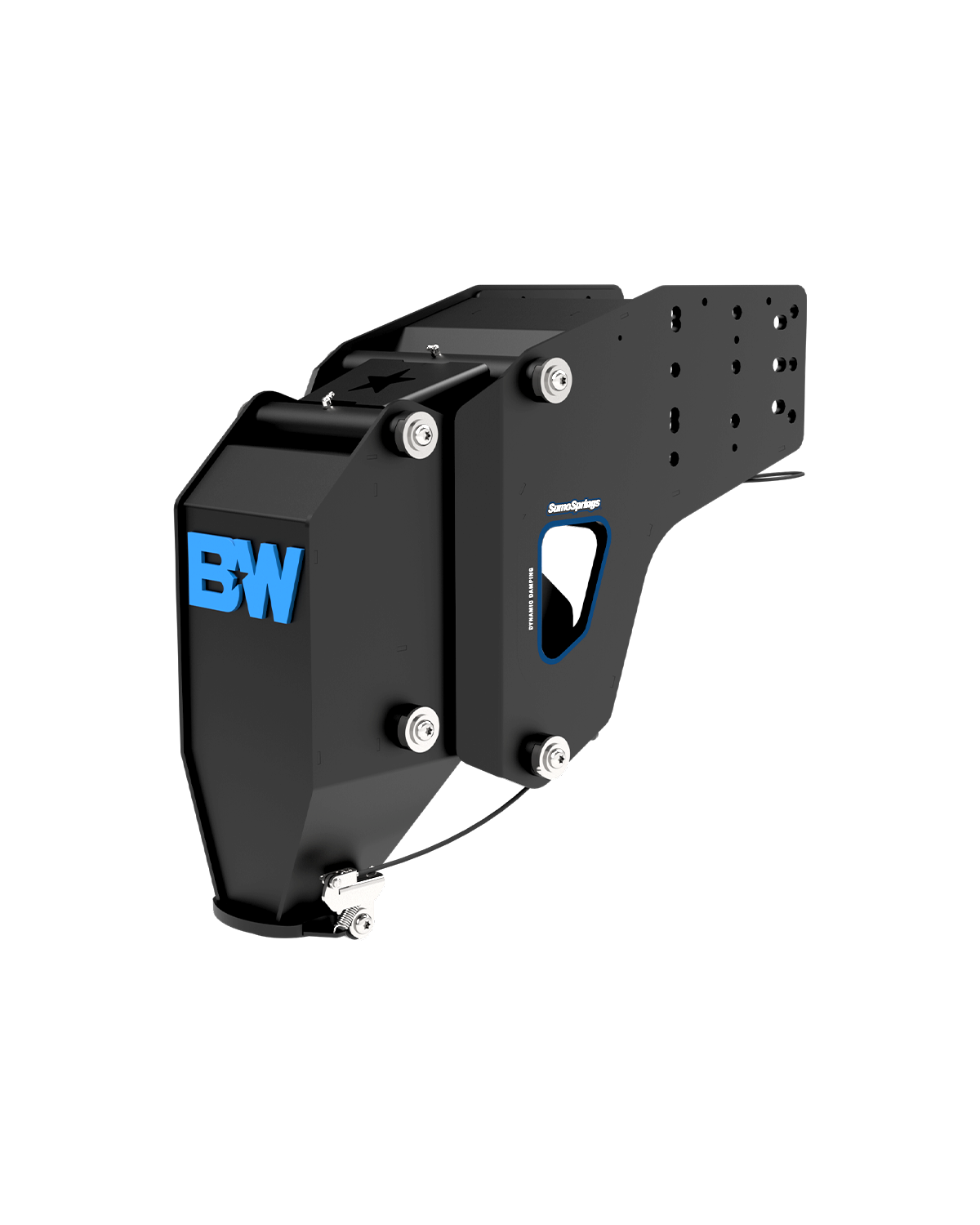 B&W Trailer Hitches 25K Fifth Wheel To Gooseneck Adapter - RVGN3154