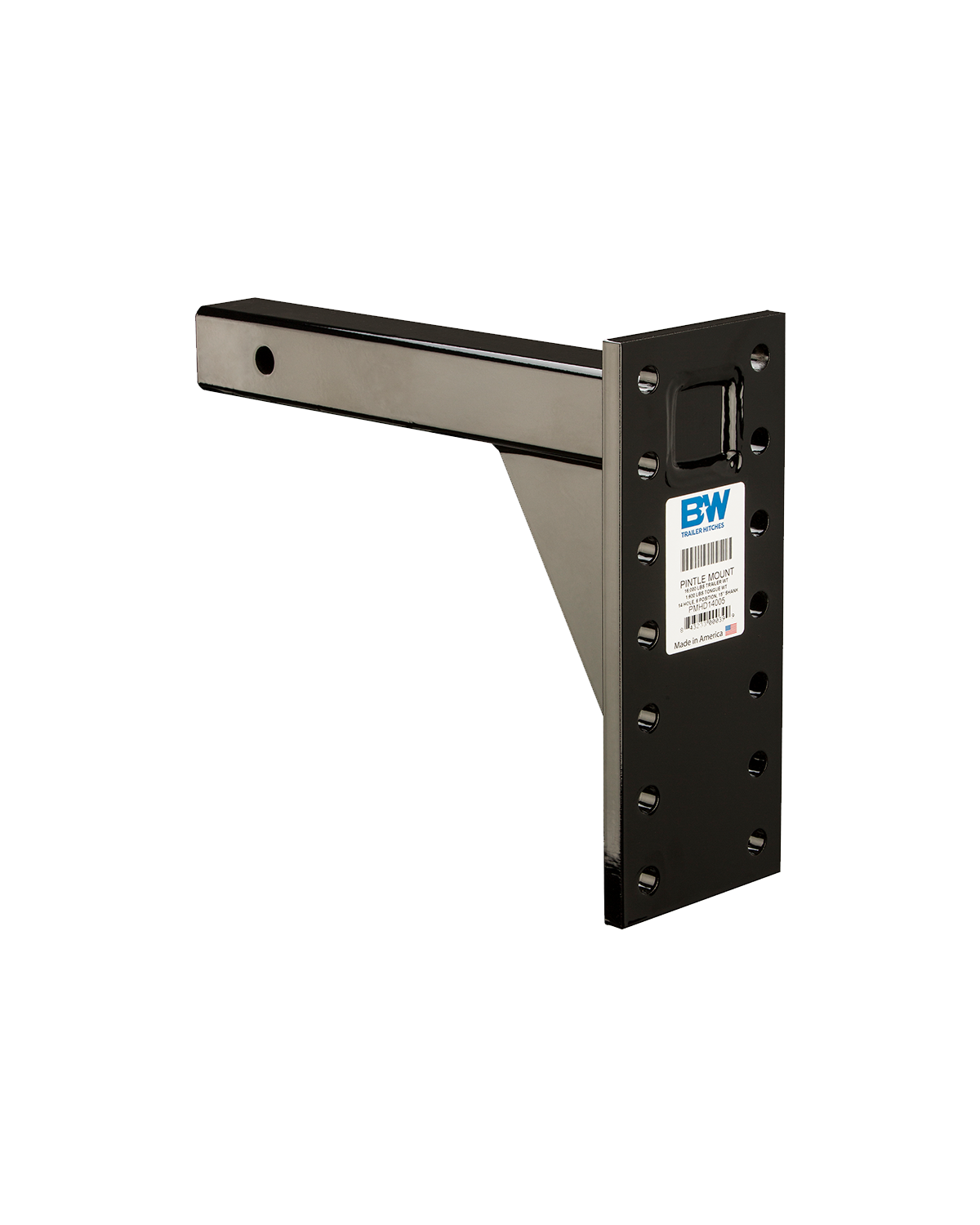 B&W Trailer Hitches PMHD14005 Pintle Mount 16K 14 Hole