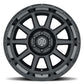 ICON Alloys Recoil, Gloss Black, 20 x 10 / 6 x 5.5, -24mm Offset, 4.5" BS