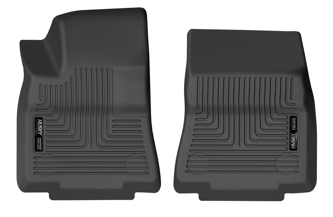 Husky Liners X-act Contour Front Floor Liners - 2 Piece Fits 2020-2025 Tesla Model Y