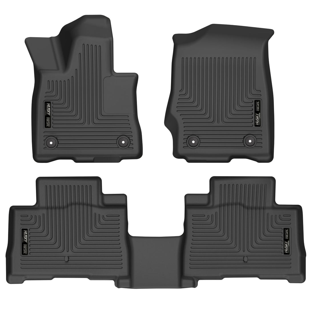 Husky Liners WeatherBeater Front & Second Seat Floor Liners - 3 Piece 99331