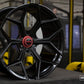 Vossen Novitec NL4-5L Wheel | 5x112 Bolt Pattern - Gloss Black / 20x9 / +24mm Front