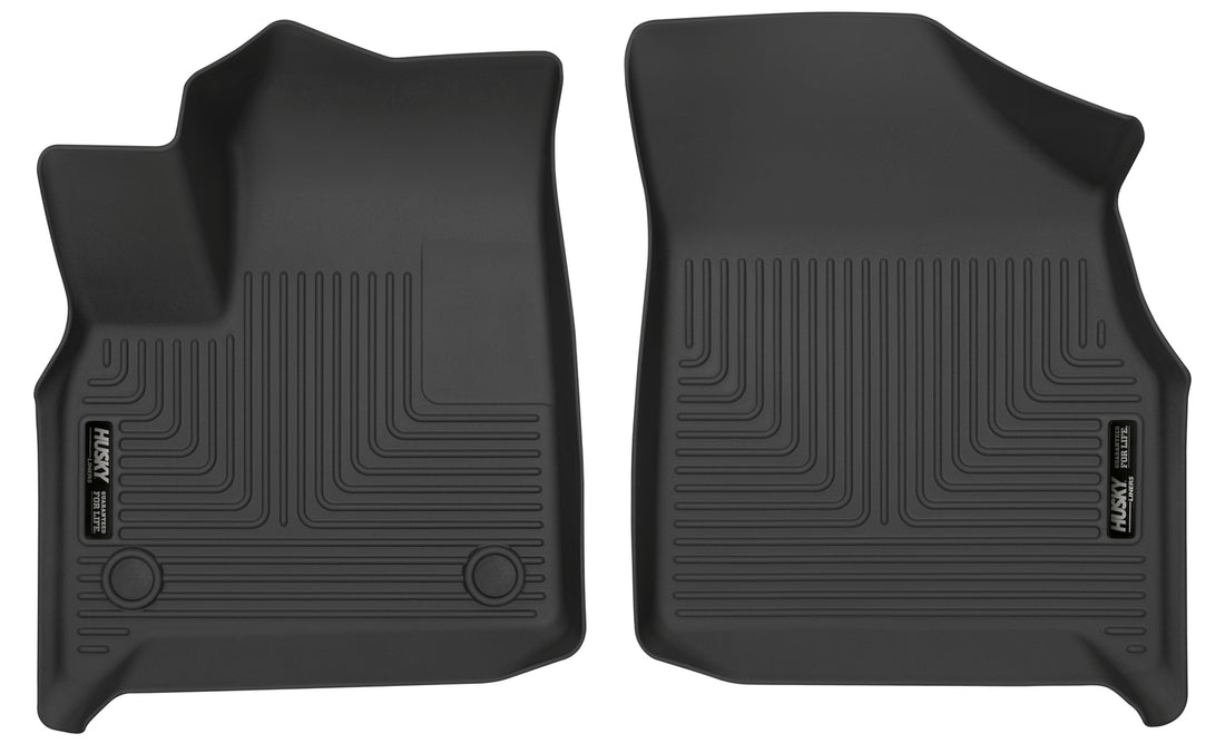 Husky Liners WeatherBeater Front Floor Liners - 2 Piece Fits 2018-2023 Chevy Traverse, 2018-2024 Buick Enclave, 2024 Traverse Limited