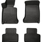 Husky Liners WeatherBeater Front & Second Seat Floor Liners - 4 Piece Fits 2008-2014 Mercedes-Benz C300, 2012-2014 C250, C350