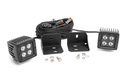 Rough Country LED Cube Light Kit | Can-Am Defender HD5/HD8/HD9/HD10