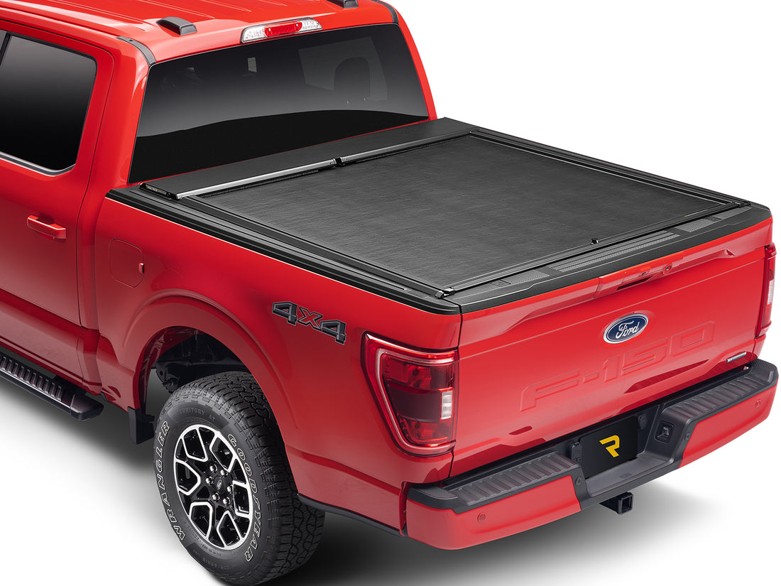 RealTruck Roll-N-Lock M-Series XT Manual Retractable Tonneau Cover w/ T-Slot Rails 580M-XT