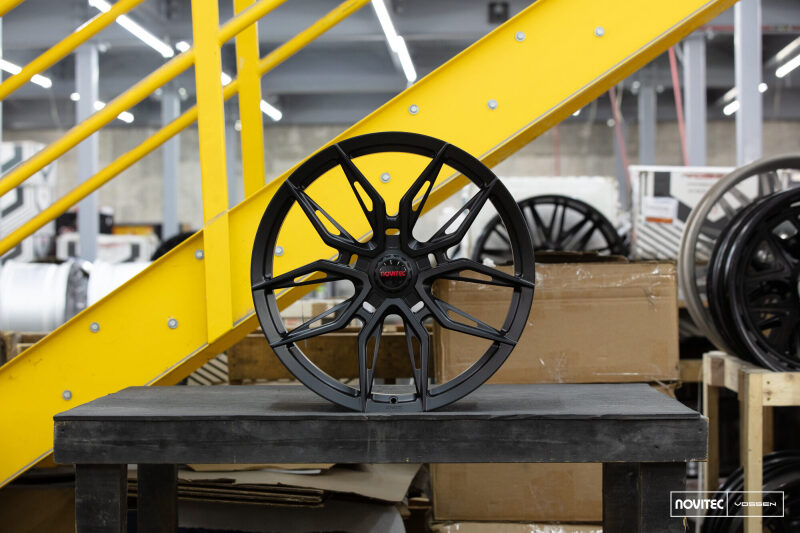 Vossen Novitec NF11 Wheel | 5x4.5 (5x114.3) Bolt Pattern | 20" - Satin Black / 20x9 / +35mm Front
