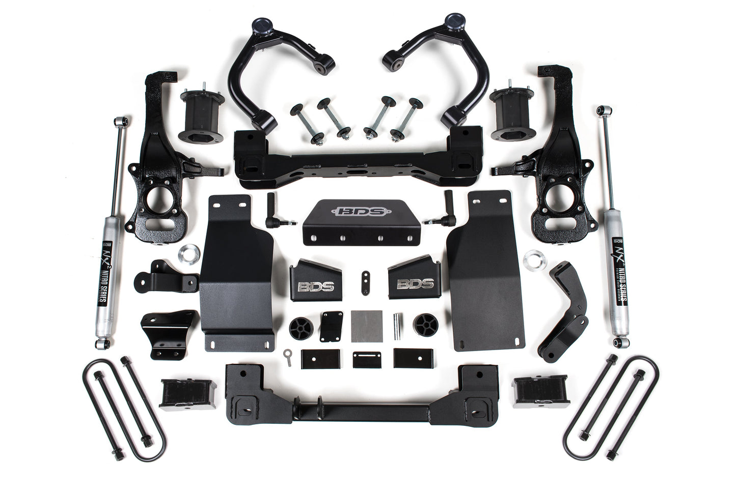 BDS Suspension 4 Inch Lift Kit | Chevy Silverado or GMC Sierra 1500 (2025) 4WD | Diesel - Trucks R Us
