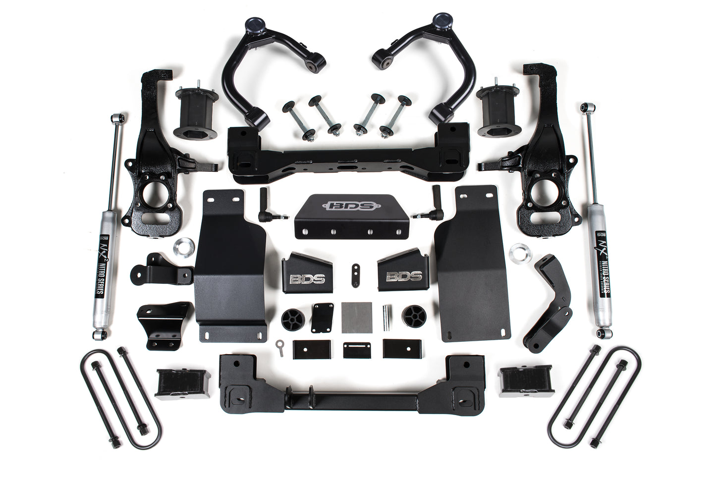 BDS Suspension 4 Inch Lift Kit | Chevy Silverado or GMC Sierra 1500 (25-26) 4WD | Diesel