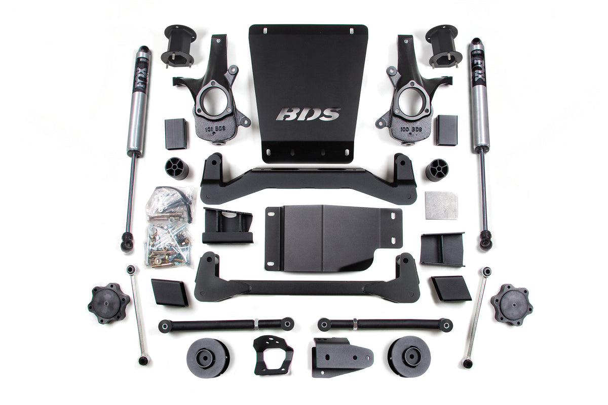 BDS Suspension 4.5 Inch Lift Kit | Chevy/GMC Avalanche, Suburban, Tahoe, or Yukon 1500 (07-14) 4WD