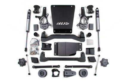 BDS Suspension 4.5 Inch Lift Kit | Chevy/GMC Avalanche, Suburban, Tahoe, or Yukon 1500 (07-14) 4WD