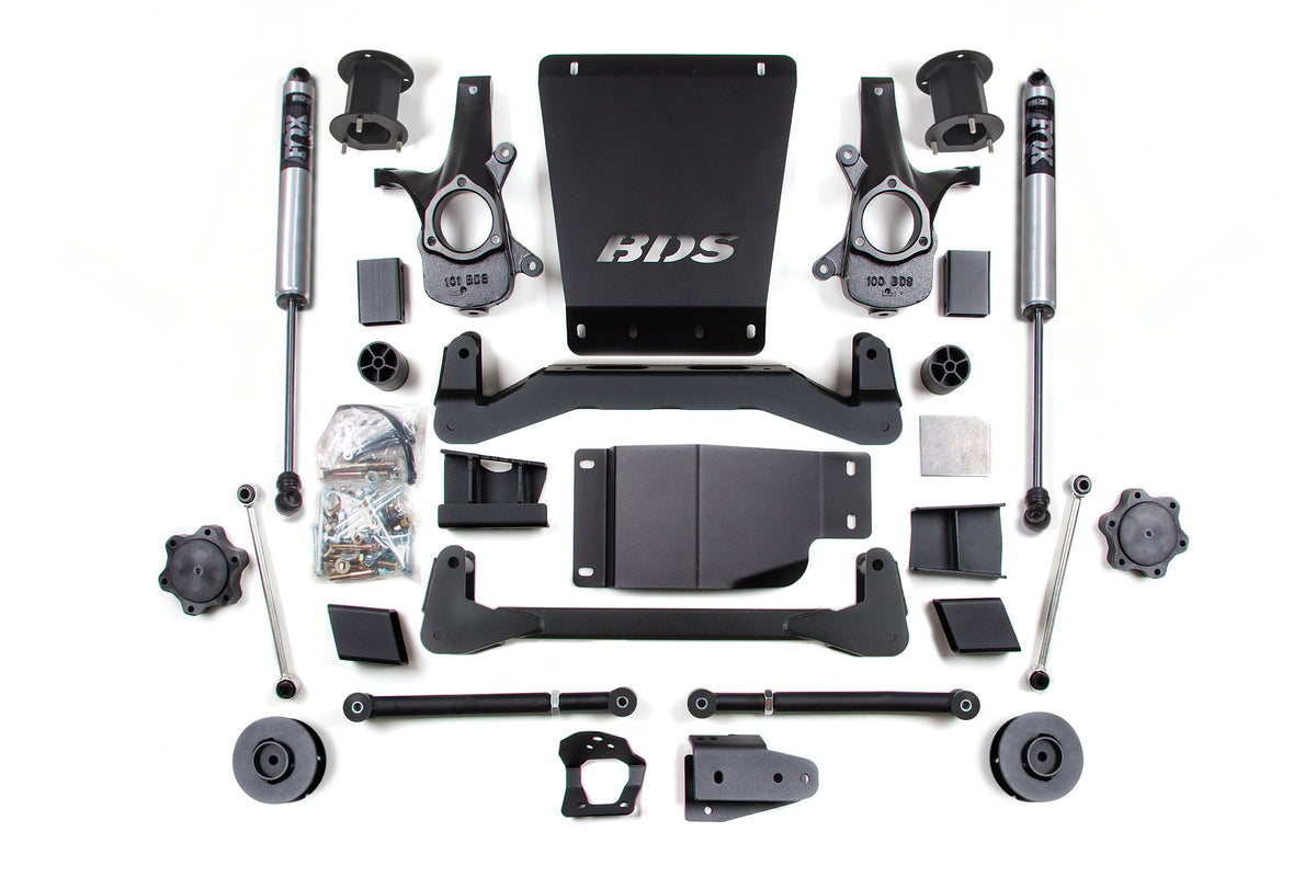 BDS Suspension 4.5 Inch Lift Kit | Chevy/GMC Avalanche, Suburban, Tahoe, or Yukon 1500 (07-14) 4WD