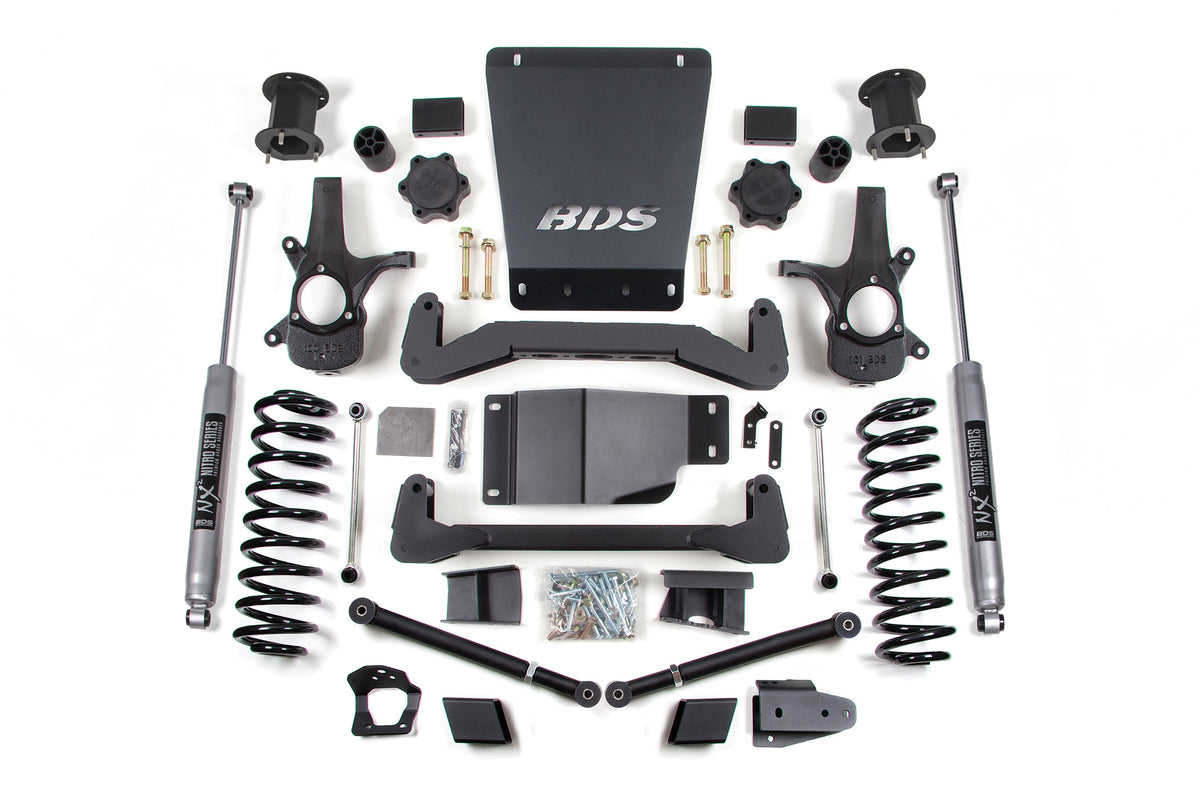 BDS Suspension 6.5 Inch Lift Kit | Chevy/GMC Avalanche, Suburban, Tahoe, or Yukon 1500 (07-14) 4WD