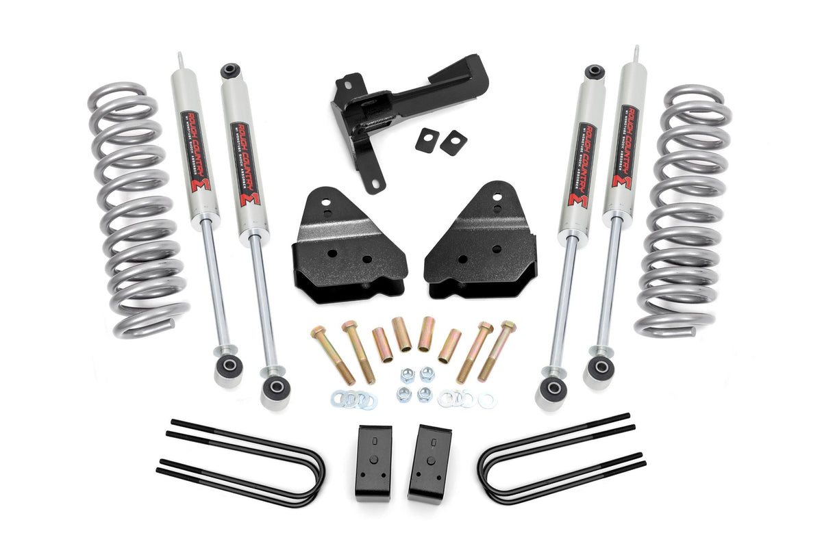 Rough Country 3 Inch Lift Kit | Ford F-250 Super Duty 4WD (17-22) - Diesel / M1 Monotube