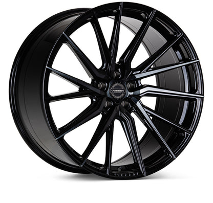 Vossen HF-4T Wheel | 22x10.5 | +30mm Left | 5x112 Bolt Pattern - Double Tinted / Gloss Black