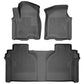 Husky Liners WeatherBeater Front & Second Seat Floor Liners - 3 Piece Fits 15-26 Ford F150, 21-26 F150 Raptor, 22-25 F150 Lightning