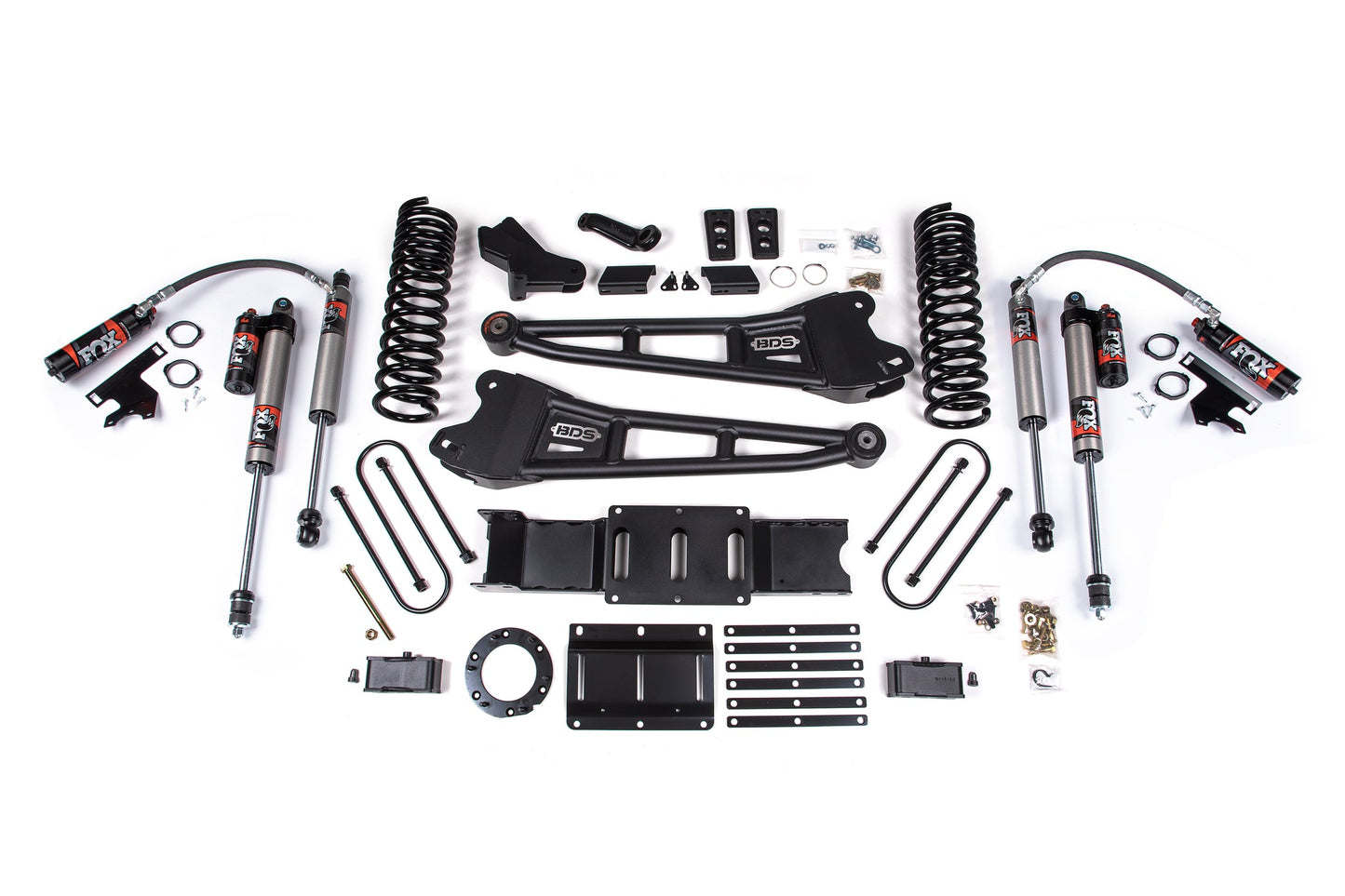 BDS Suspension 4 Inch Lift Kit w/ Radius Arm | 3 Inch Rear Block | Ram 3500 (19-24) 4WD | Diesel