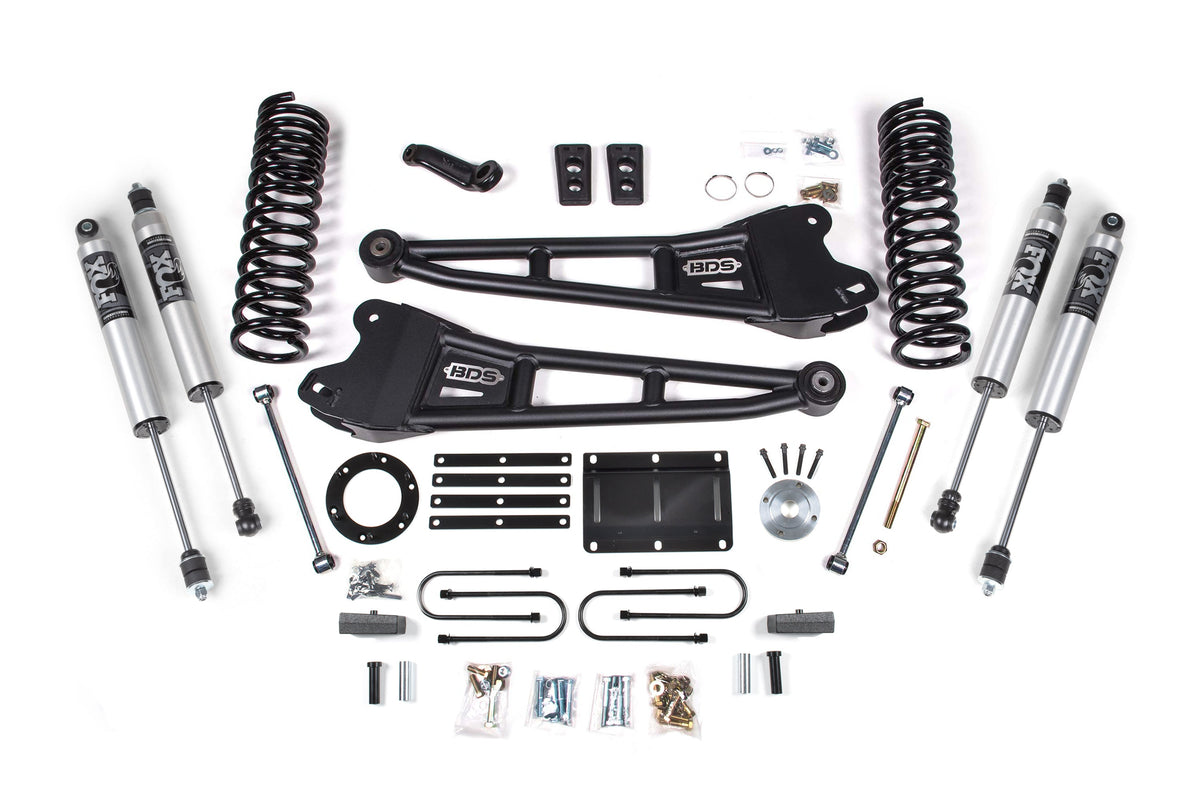 BDS Suspension 6 Inch Lift Kit w/ Radius Arm | Ram 3500 (13-18) 4WD | Diesel
