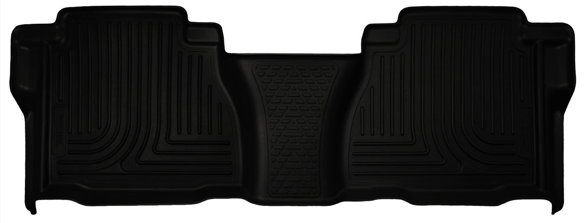 Husky Liners WeatherBeater Second Seat Floor Liner - 1 Piece Fits 2007-2013 Toyota Tundra