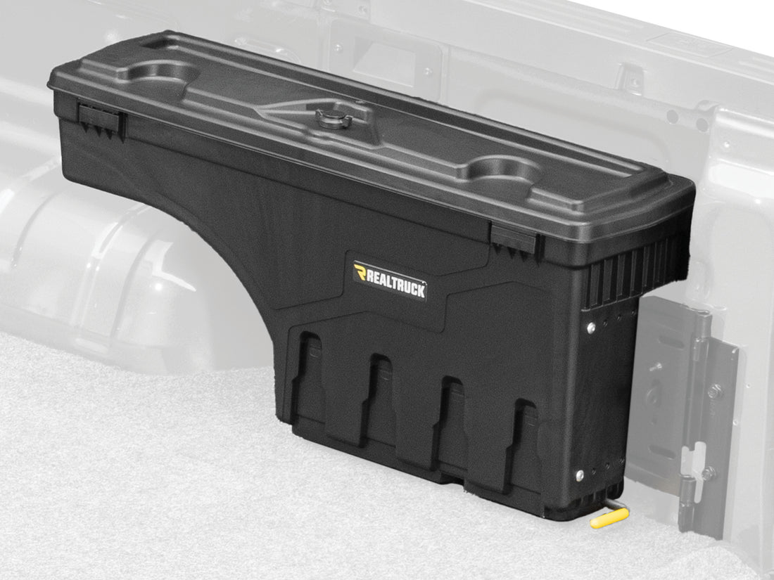 RealTruck SwingCase Truck Bed Toolbox - Left Fits 2010-2022 Mitsubishi L200