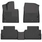 Husky Liners WeatherBeater Front & Second Seat Floor Liners - 3 Piece Fits 2021-2023 Hyundai Santa Fe