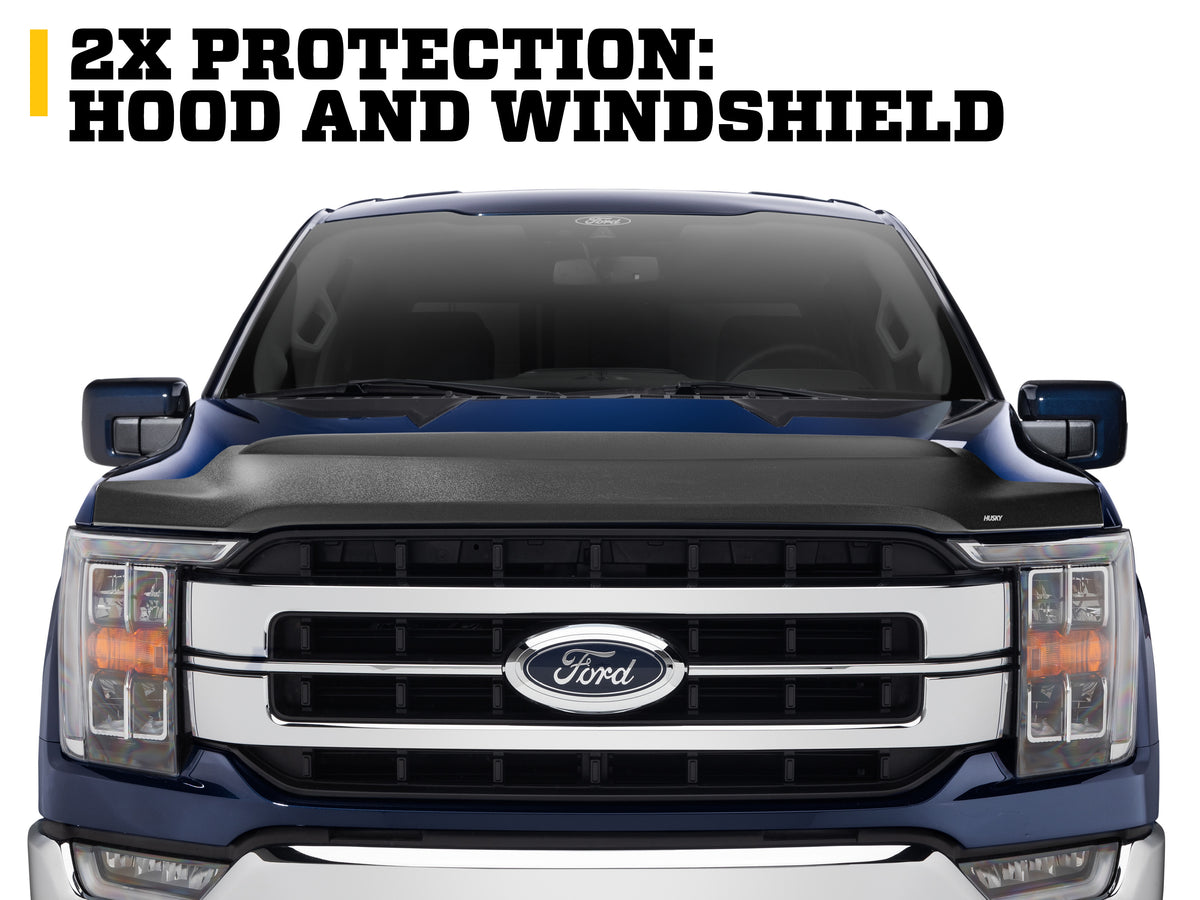 Husky Liners Aeroskin II Bug Shield Fits 2018-2026 Jeep Wrangler JL, 2020-2026 Gladiator