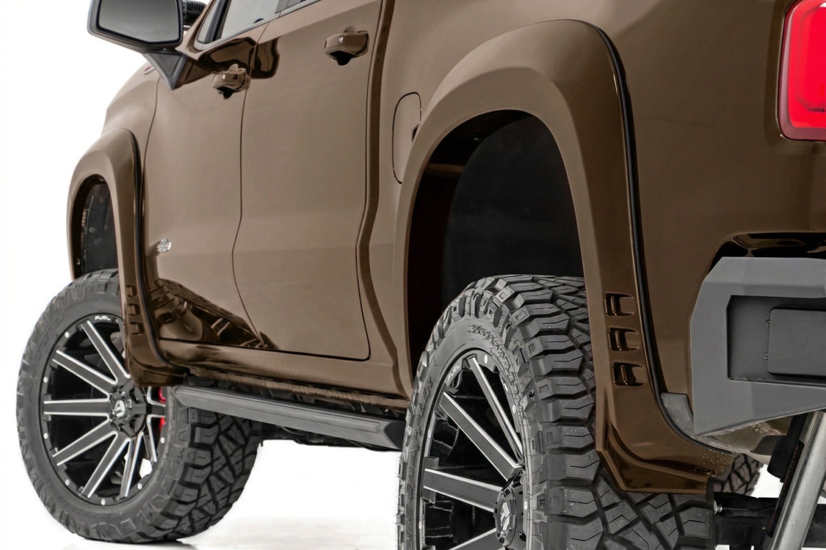Rough Country SF1 Fender Flares | Chevy Silverado 1500 2WD/4WD (2019-2026 & Refresh) - GXN | Deep Bronze