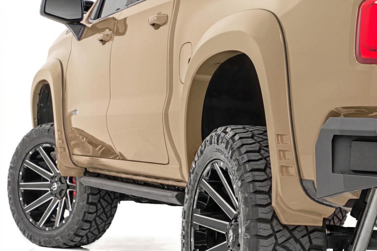 Rough Country SF1 Fender Flares | Chevy Silverado 1500 2WD/4WD (2019-2026 & Refresh) - GTL | Desert Sand
